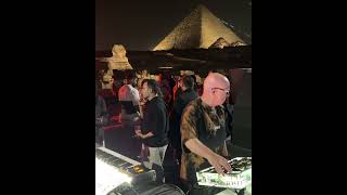 Stephan Bodzin live from the Great Pyramids of Giza 🛕 #melodictechno #stephanbodzin  #egypt