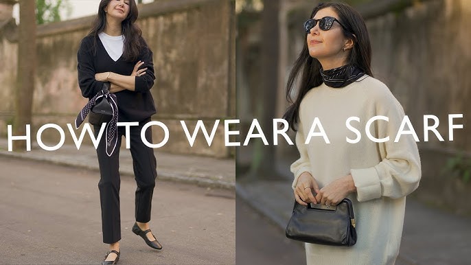 6 Stylish Ways to Wear Your Silk Scarf - MY CHIC OBSESSION