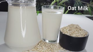 Oat Milk | not slimy + secret trick | Best healthy milk ever #basictipsandtricks Details