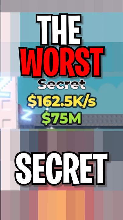 The WORST Secret in Steal A Brainrot..