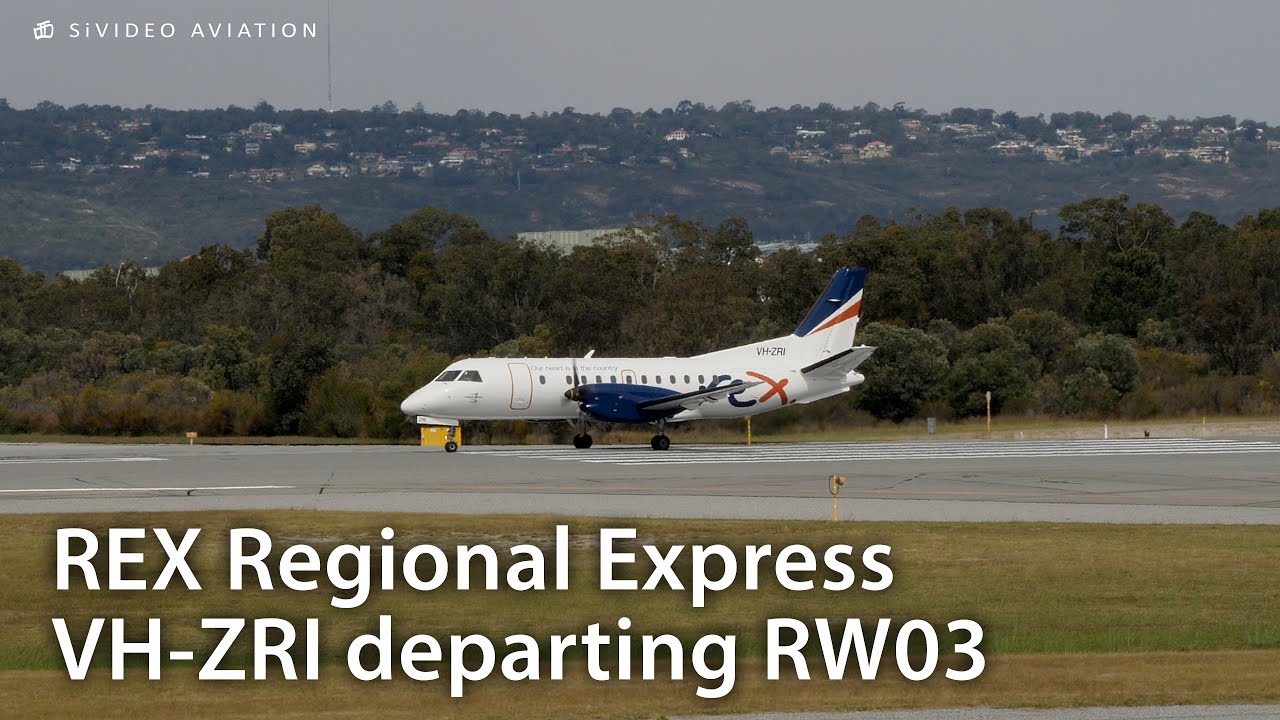 REX Regional Express (VH-ZRI) with 