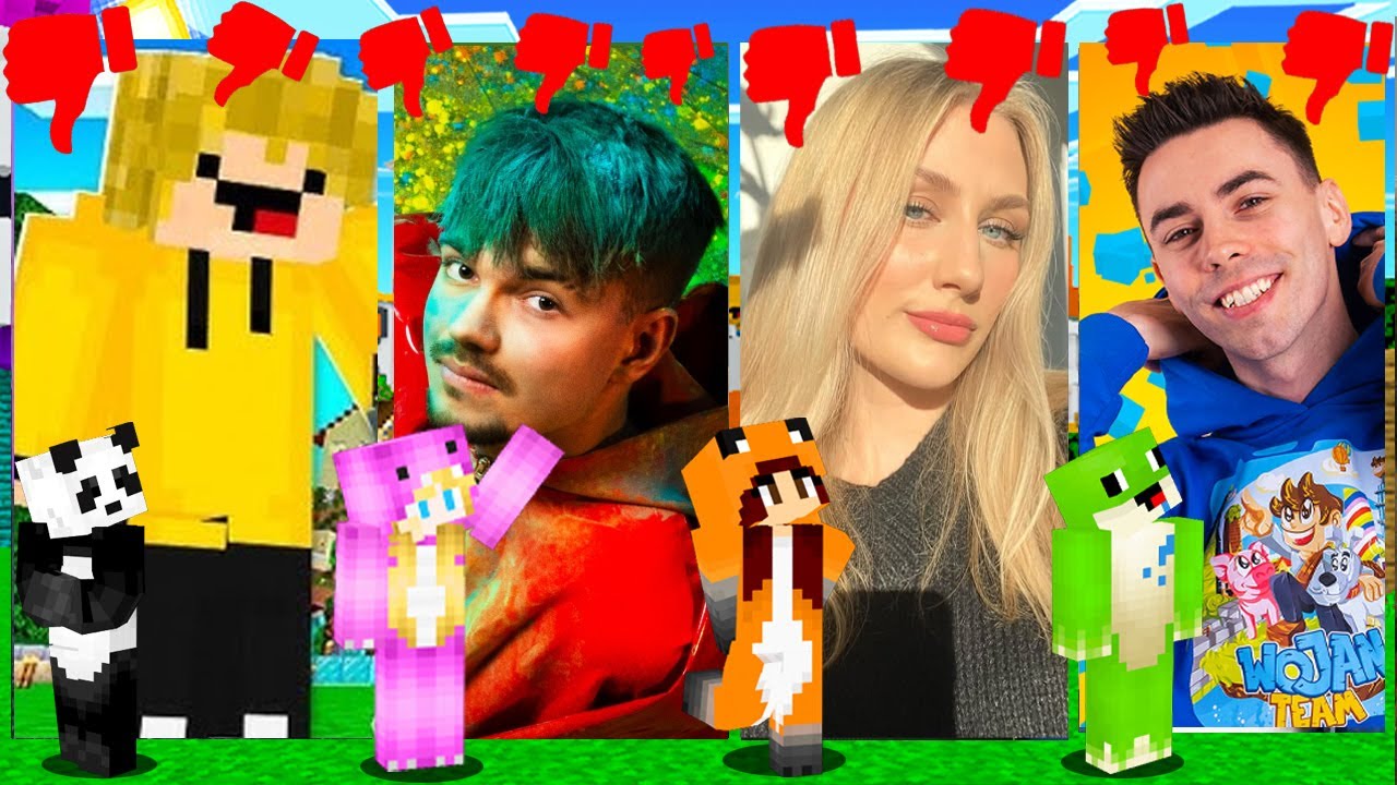 TA GRA POKAZUJE KOGO NIENAWIDZISZ w Minecraft!