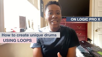 MPW // Creating unique drums using Logic Pro X Loops \\ Desarae Dee