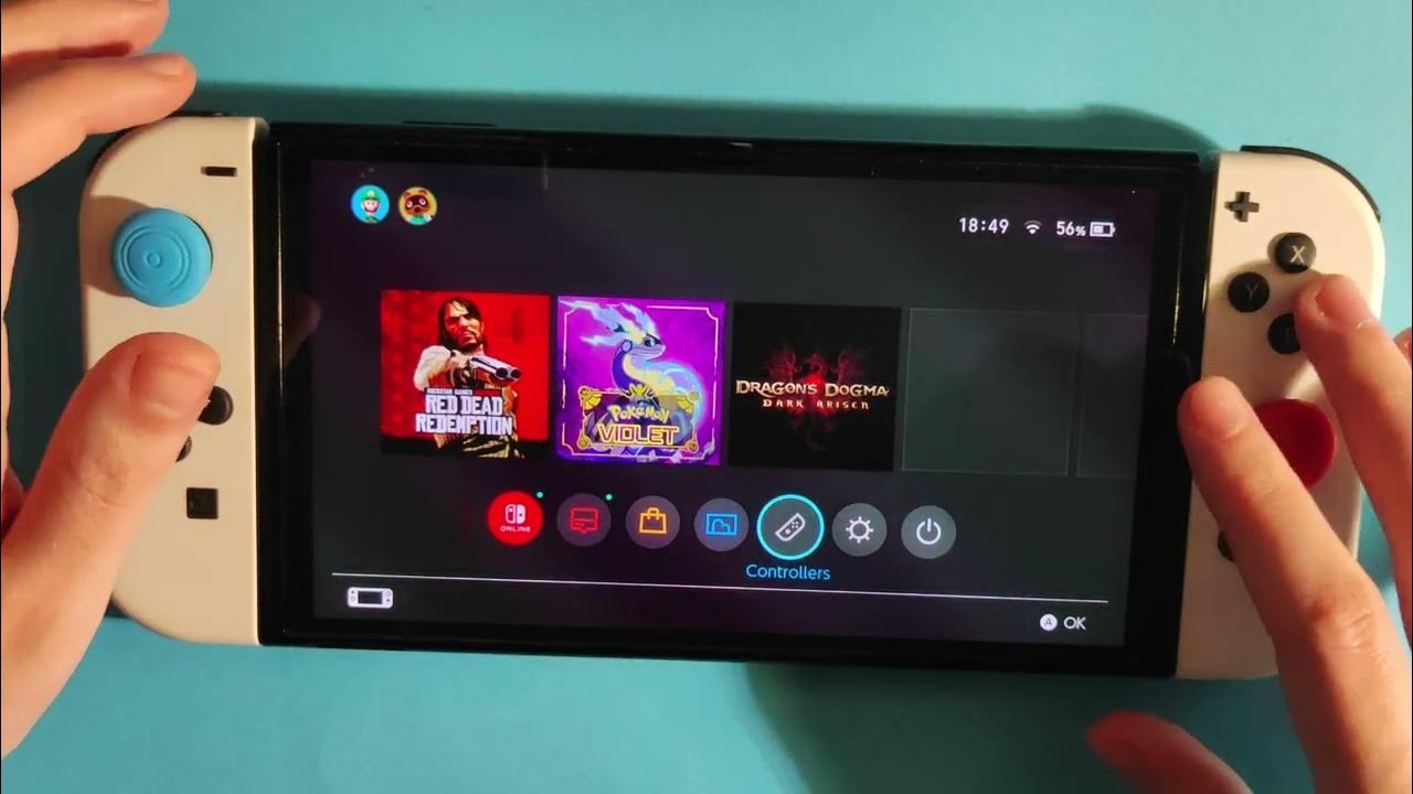 How to Charge Controllers/JoyCons on Nintendo Switch YouTube