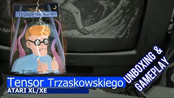 Atari XL/XE -=Tensor Trzaskowskiego=- unboxing/gameplay