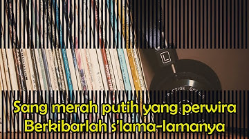 Berkibarlah benderaku - Cipt. Ibu Sud | Karaoke Lagu Wajib Nasional | HQ Audio