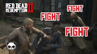 Red Dead Redemption 2 | From 0 to 100 Real Quick Bar Fight Gone WRONG