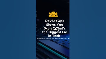 DevSecOps Slows You Down? That’s the Biggest Lie in Tech !!
