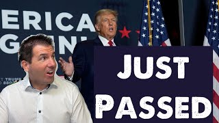 JUST PASSED! Trump's Mega Bill, What's In It For You?