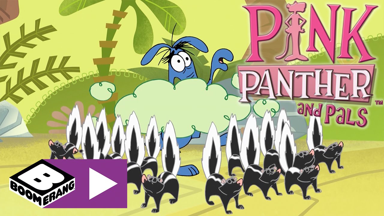 Różowa Pantera i przyjaciele | Niewidzialność w sprayu | Cartoonito ...