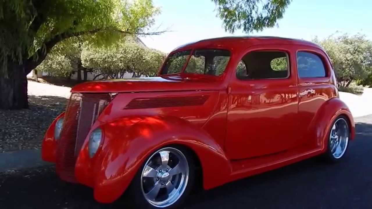 1937 Ford Slantback 502 Street Rod - YouTube