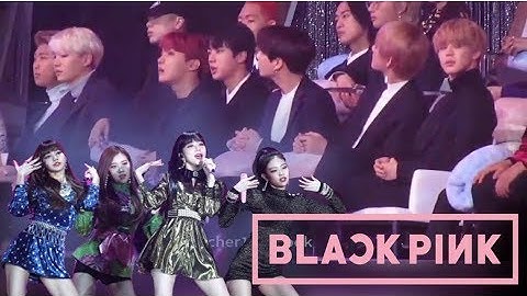 BTS reaction to BLACKPINK