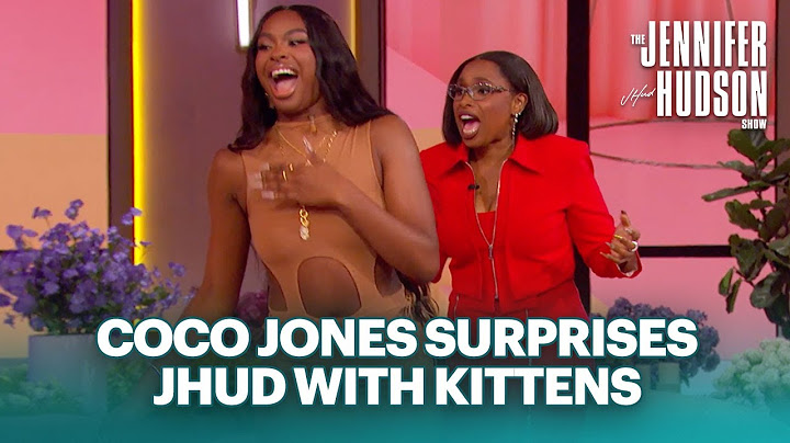Coco Jones Surprises JHud with Adorable Kittens and a Girlfriend Moment