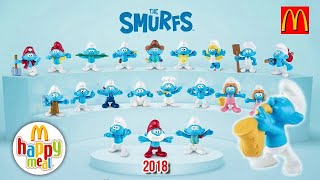 Mcdonalds Happy Meal The smurfs 2018 | 60th Anniversary Smurf | No