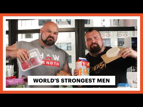World S Strongest Man Diet Chart