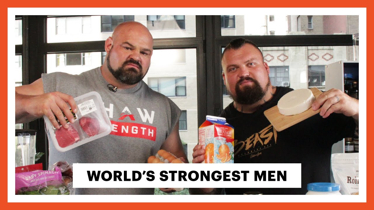 World S Strongest Man Diet Chart