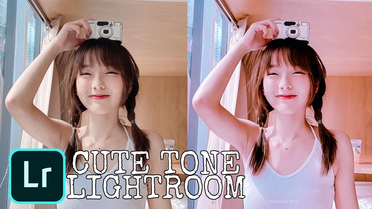 Cara Edit Lightroom Preset dan Rumus CUTE TONE free preset dng&amp;xmp #7 ...