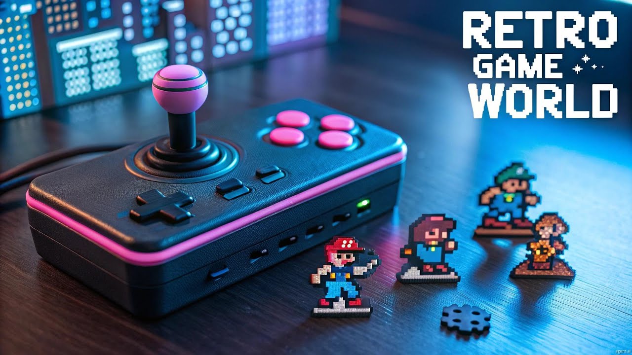 Retro Game World Nostalgia for Classic Titles