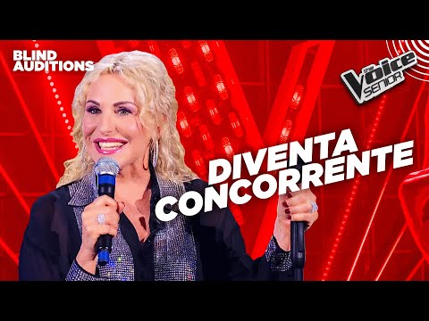 Antonella Clerici diventa una concorrente a The Voice Senior 4 | Blind Auditions