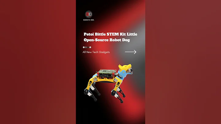 Petoi Bittle STEM Kit Little Open-Source Robot Dog #gadgets #coolgadgets #accessories #technology