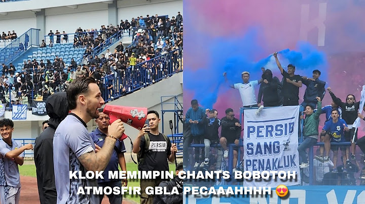 MERINDING!! ATMOSFIR GBLA PECAH!! FULL AKSI BOBOTOH SAAT SESI LATIHAN PERSIB JELANG AWAY VS PERSIJA
