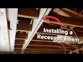 Installing and RECESSED BEAM #short