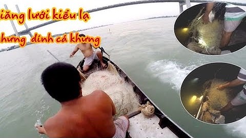 tập 11 ;chú sáu vua cá ngát, thả lưới ôm đế cầu cao lãnh dính cá nhìn đã con mắt