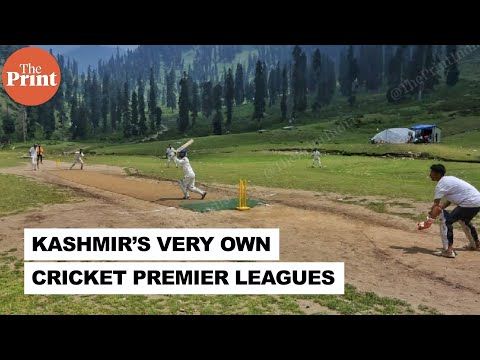It’s cricket season in Kashmir as passionate players from remote villages hold own premier leagues