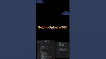 Create Video Overlay Text Animation with HTML & CSS #html #htmlanimation #coding #cssanimation