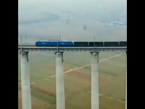 Железнодорожный мост Фенхэ Менхуа, Китай