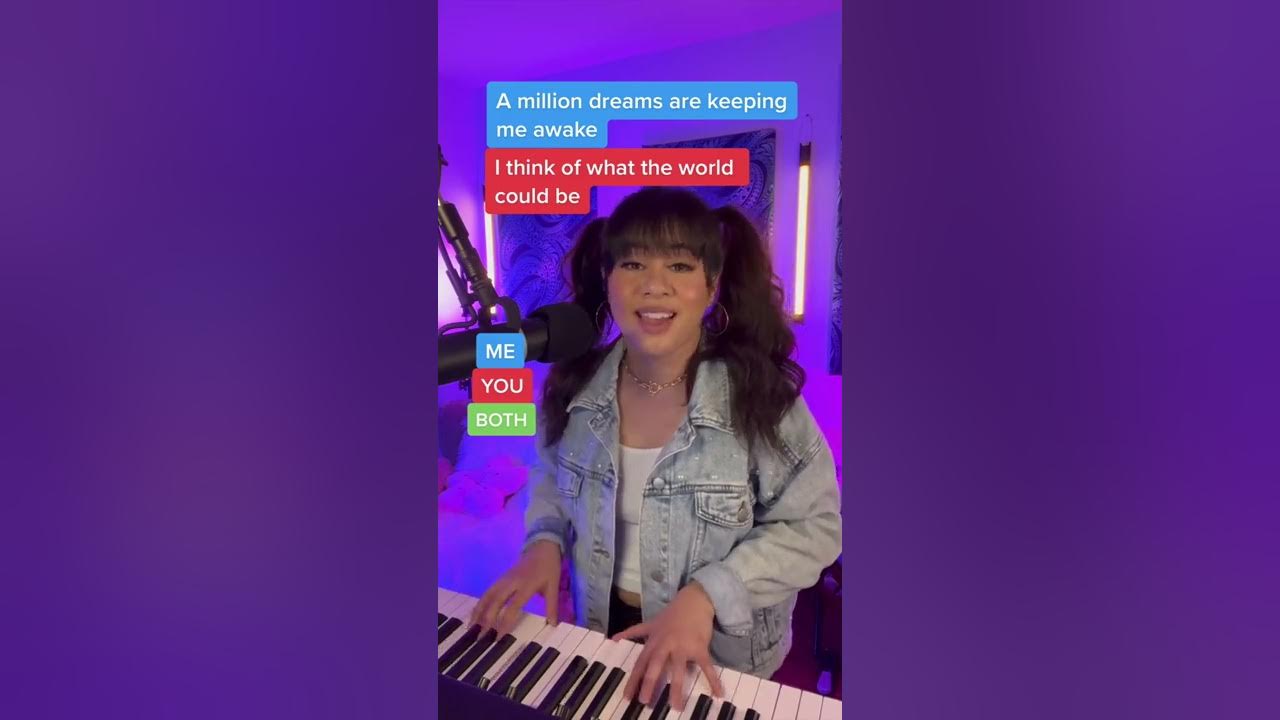 A Million Dreams- The Greatest Showman- Duet (Sing With Me) #singing #thegreatestshowman