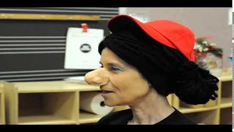 Teacher transforms into Miss Viola Swamp for stude...