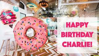 Charlies Donuts background