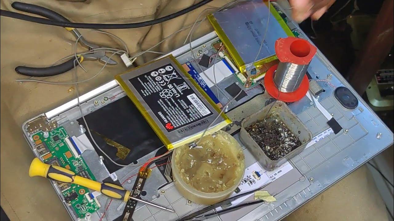 Connex Primebook Battery Blown Up!! Lets Do Some Modification Here