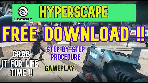 how to download hyperscape on PC for Free| NEW UBISOFT FREE GAME | COMPLETE PROCEDURE | GAMEPLAY |