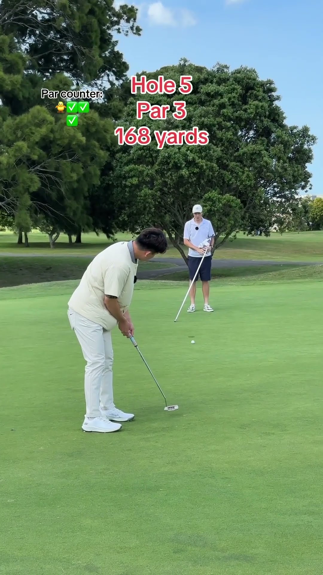 How Many Pars Can SAM HEUNG MIN make? Pt 2
