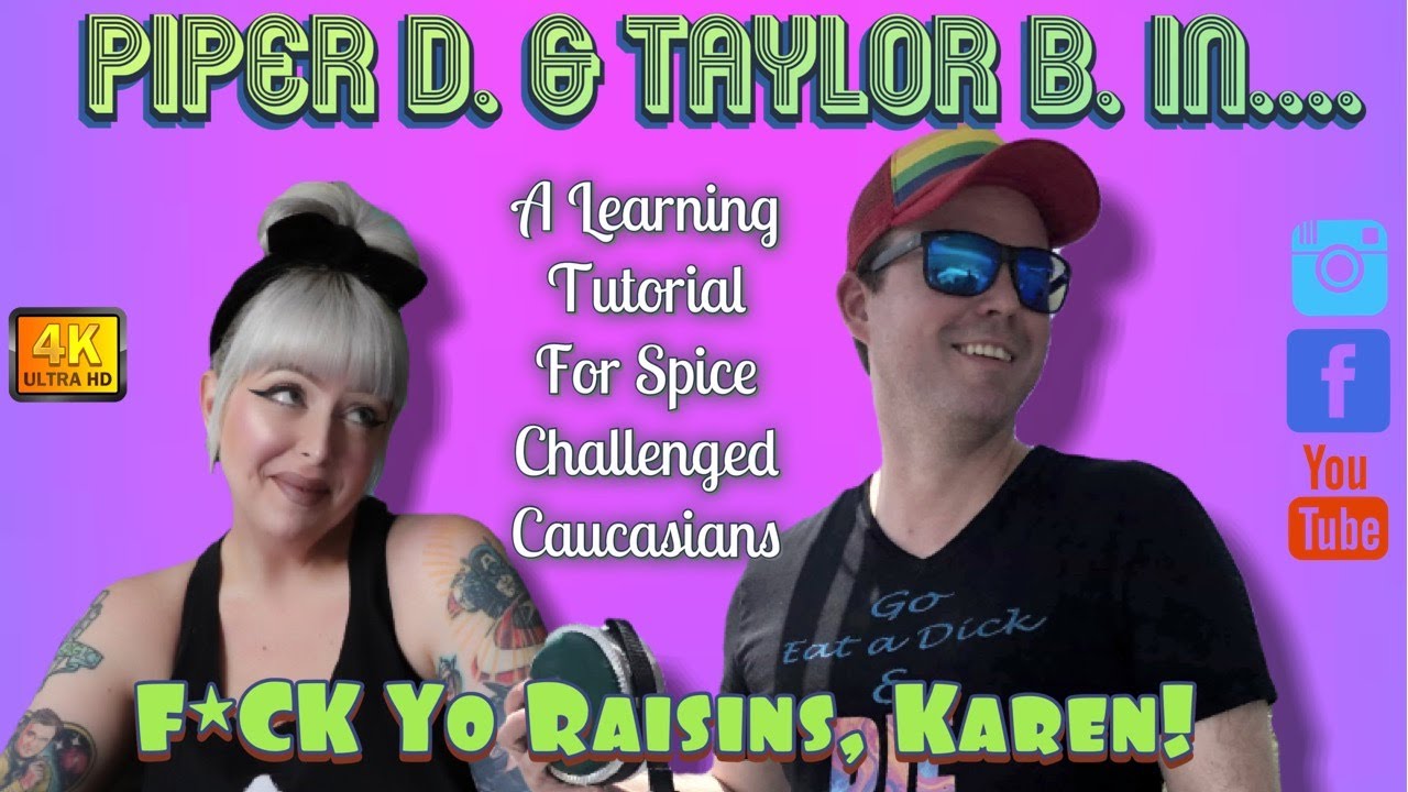 A learning tutorial: Teaching caucasians how to use spices. - YouTube