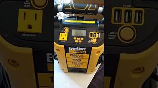EverStart maxx Jump Starter with Air Compressor & Power Supply @Walmart-review!