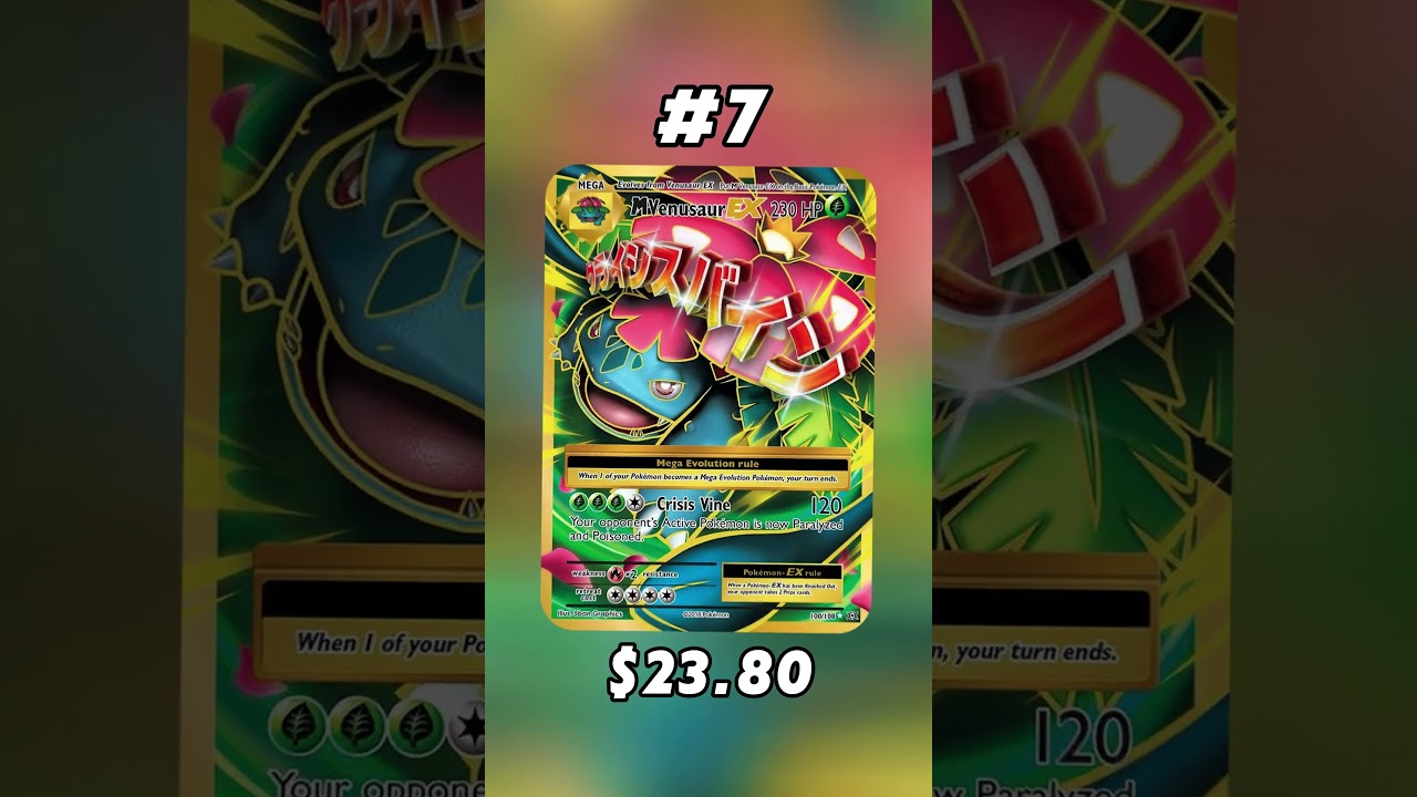 Top 10 Venusaur Full Art Cards  