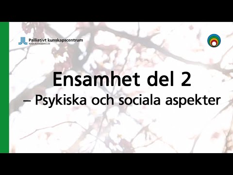 Video: Ensamhet Och En Känsla Av Isolering. Hälsoeffekter Vid överföring