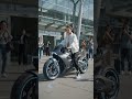 Her AI Motorcycle Became a Luxury Coffee Café! ☕🏍️
