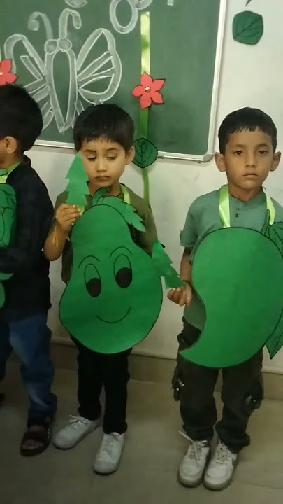 green day celebration in School ๐ณ๐ณ๐ณ๐๐๐