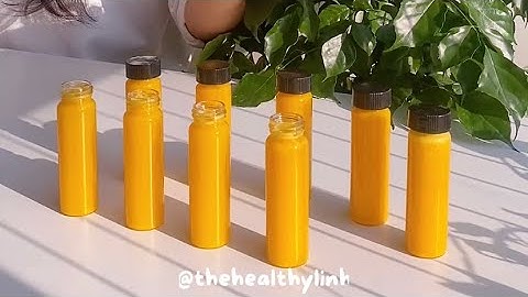 SHOT GỪNG NGHỆ - CÔNG THỨC NƯỚC ÉP TĂNG CƯỜNG HỆ MIỄN DỊCH CHO MÙA LẠNH