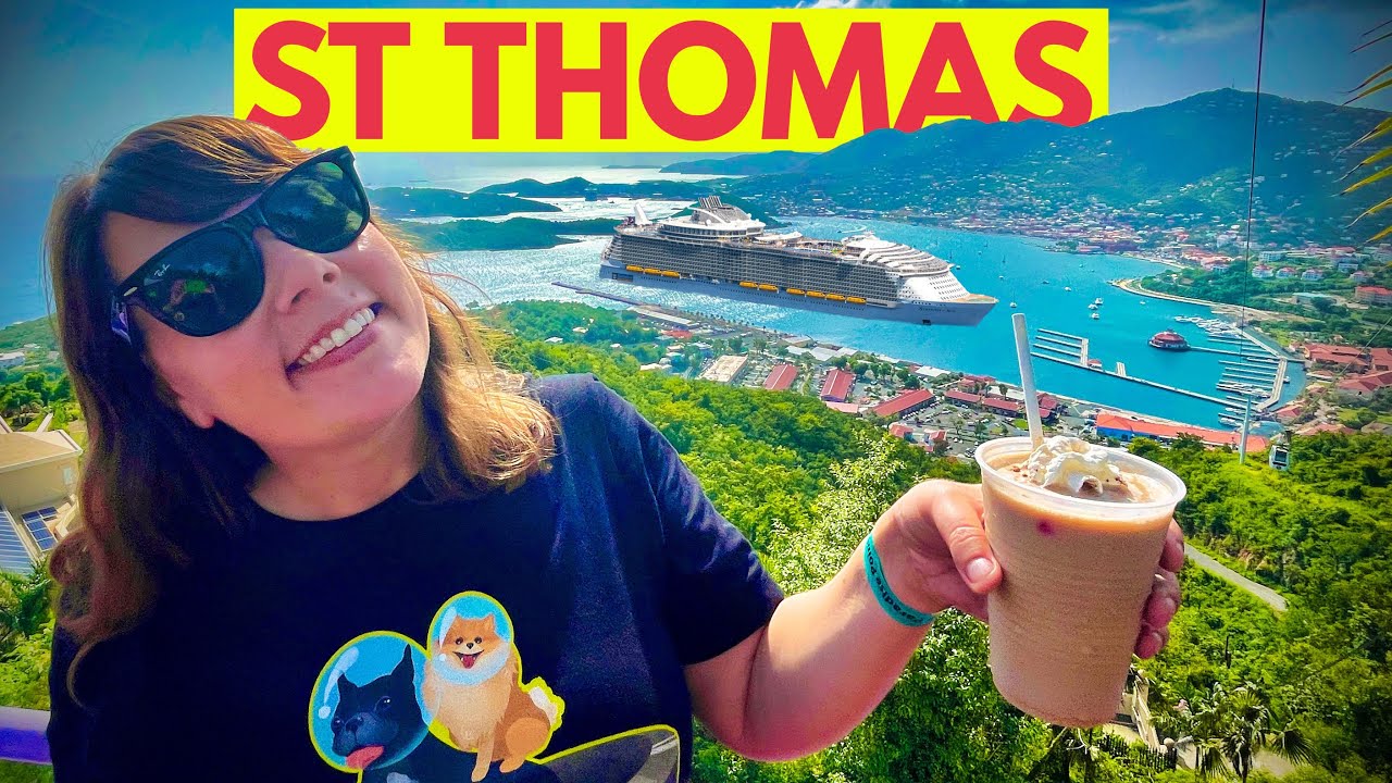 ST. THOMAS Food Tour & Chops Grille [Symphony of the Seas Vlog 4]