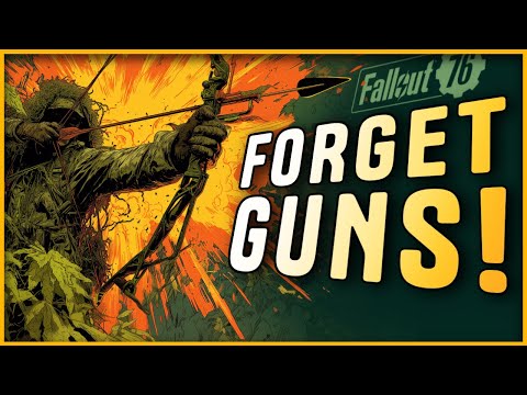 Fallout 76's BEST Stealth Archer Melee Build for MAX DAMAGE!