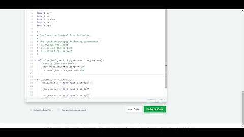 #2: "Operators"  Hackerrank 30 days  of code using Python Sol | #programmingwithsahil #hackerrank