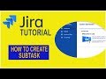 How to create a subtask in Jira - Jira Basics Tutorial [2020]