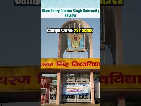 Chaudhary Charan Singh University (CCSU) Review in 1 minute  #shorts