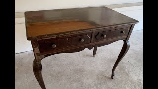 Queen Anne style Desk Restoration