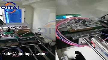 Auto Tray lid closer China packaging machine manufacture tray erector China manufacture